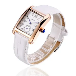 Women High Quality Waterproof KEZZI Brand Leather Strap fashion gold Dress Watch Ladies Quartz Watch