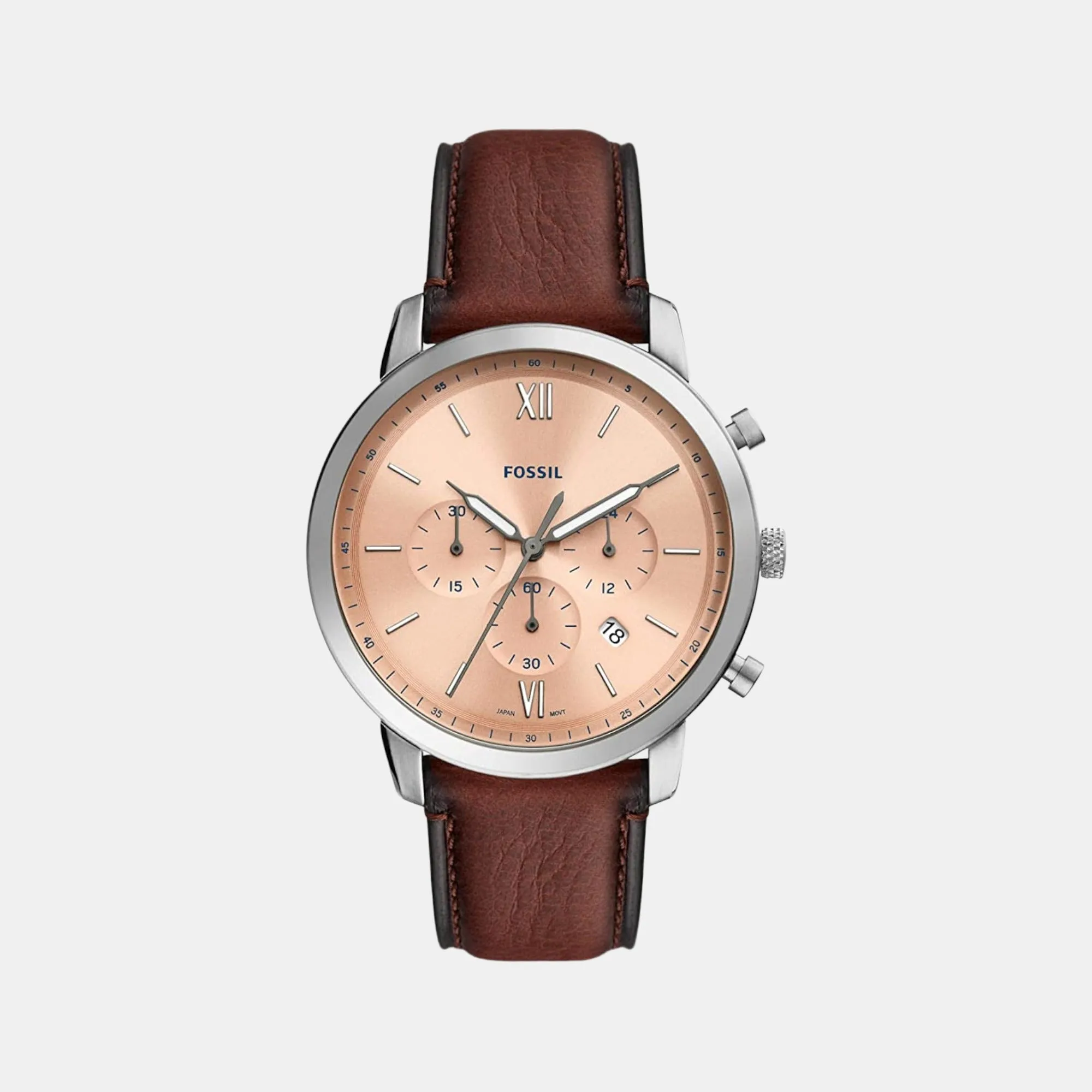 Women's Leather Chronograph Watch FS5982